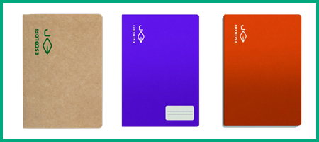 libretas y cuadernos grapados